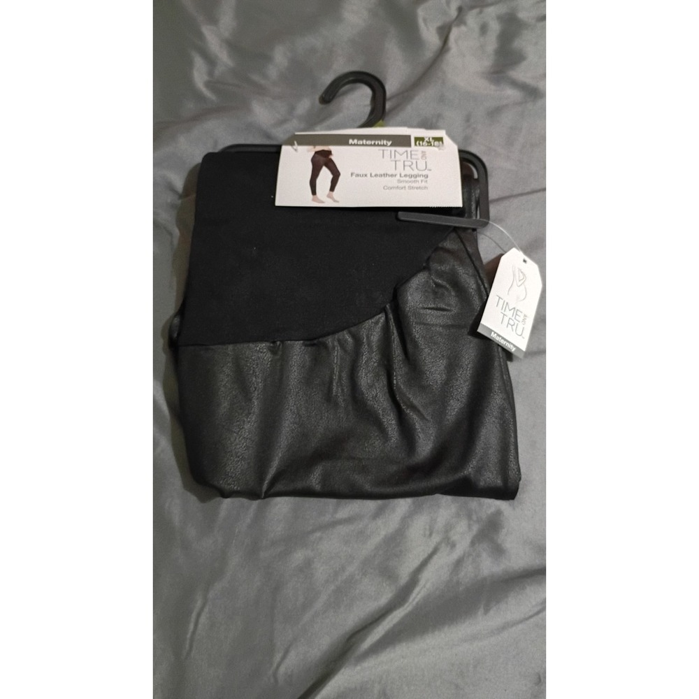 Time And‎ Tru Faux Leather Legging Size Xl